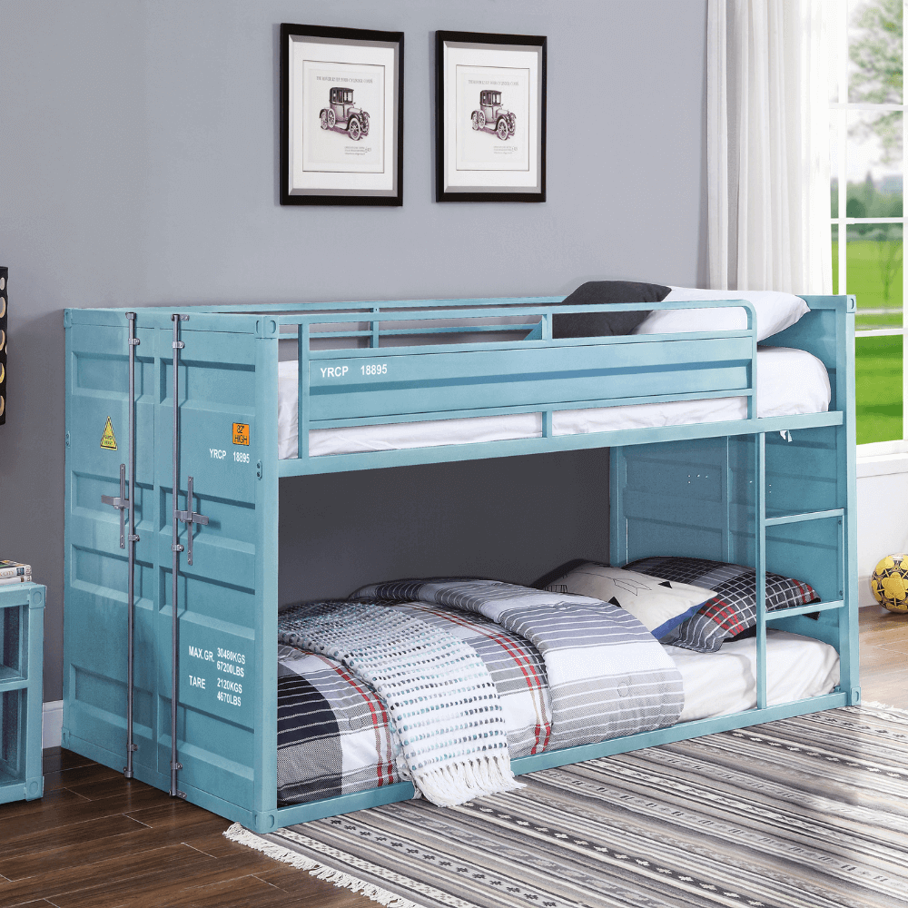 Industrial Style Cargo Twin/Twin Bunk Bed