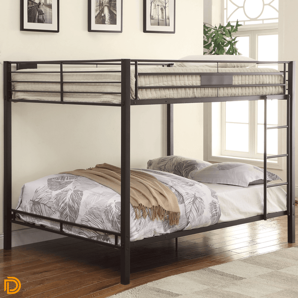 Limbra XL Queen/Queen Bunk Bed In Sandy Black Finish